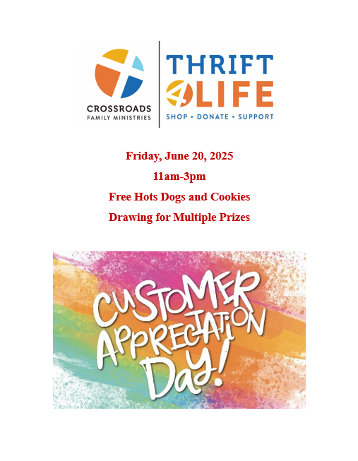 Thrift 4 Life Customer Appreciation Event